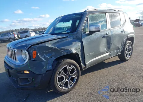 2017 Jeep Renegade Limited 4X4 from USA, damaged, VIN ZACCJBDB4HPG00639